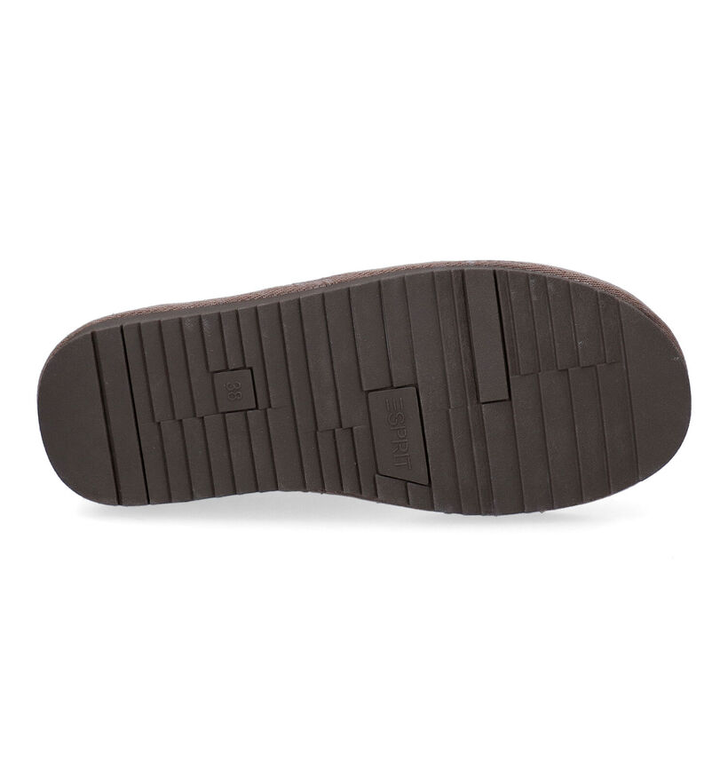 Esprit Bottes de neige en Noir en nubuck (295285)