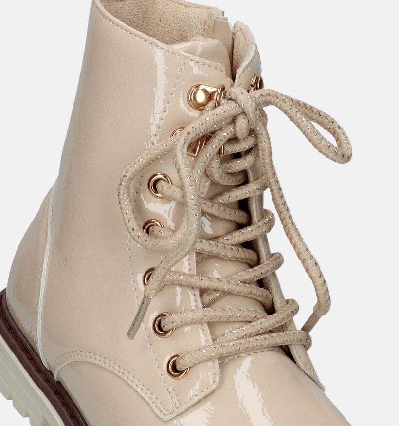 Milo & Mila Bottines robustes en Beige pour filles (329512)
