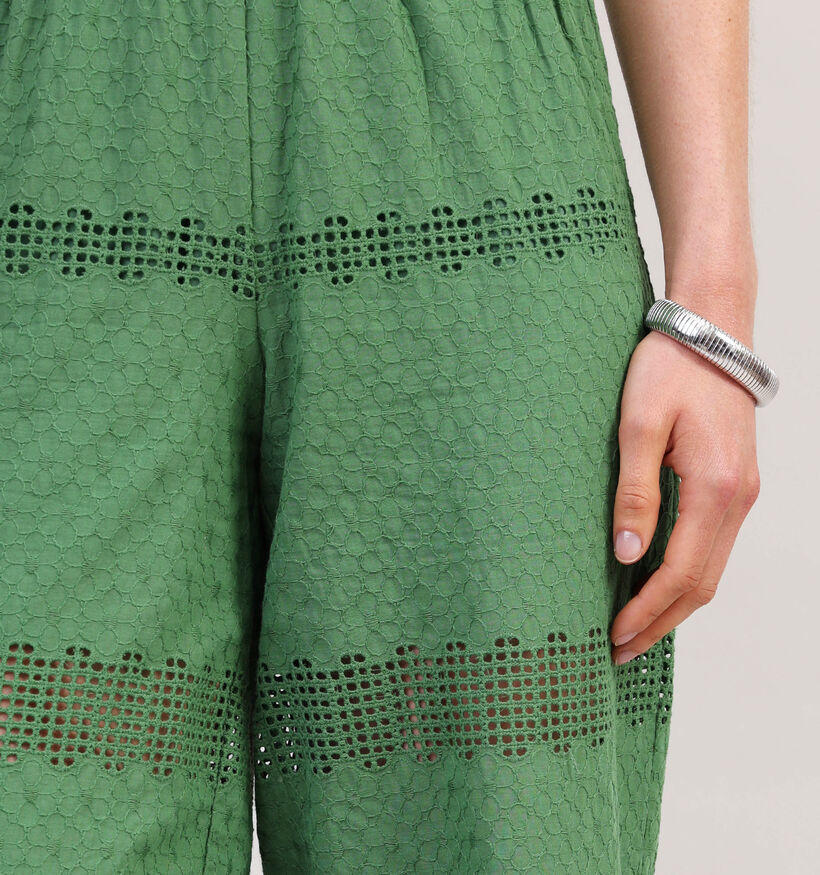 Pieces Taya Groene Broek voor dames (357393)