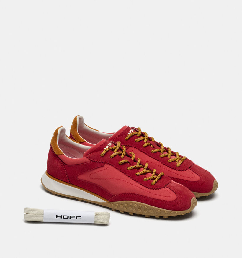 HOFF Bridge MKII Scarlet Rode Sneakers voor dames (368465) - geschikt voor steunzolen