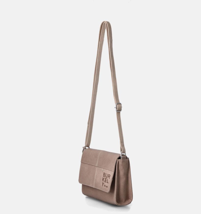 Burkely Rogue Robyn Taupe Crossbody tas voor dames (356692)