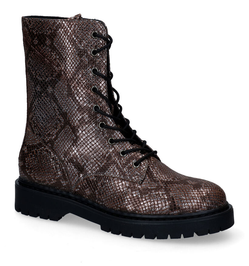 Geox Bleyze Zwarte Bottines voor dames (294804)