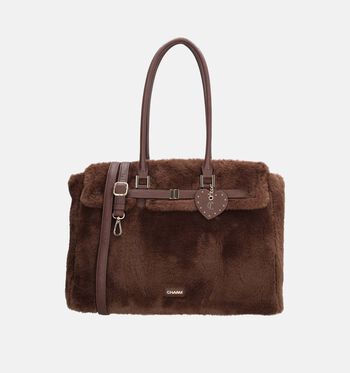 Charm London Sacs ordinateur Marron/Bordeaux