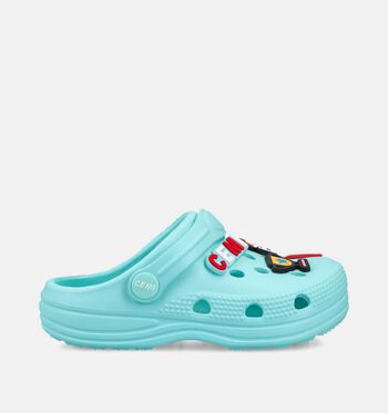 CEMI Nu-pieds Bleu/Rose