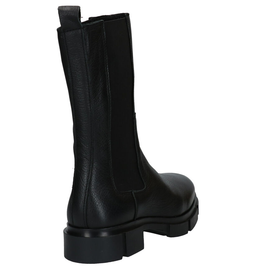 Via Limone Bottes en Noir en cuir (288544)