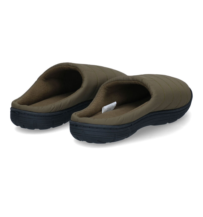 BBS Pantoufles ouvertes en Noir pour hommes (331482)