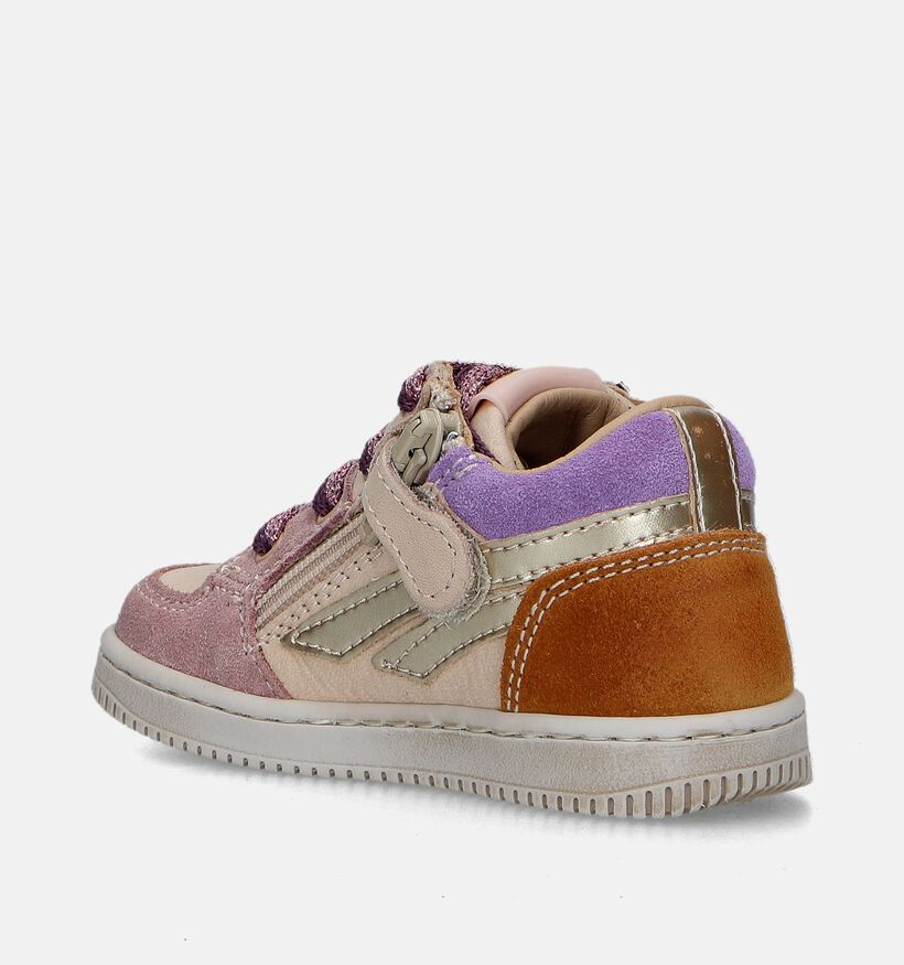 STONES and BONES Nomi Chaussures pour bébé en Rose pour filles (345817) - pour semelles orthopédiques