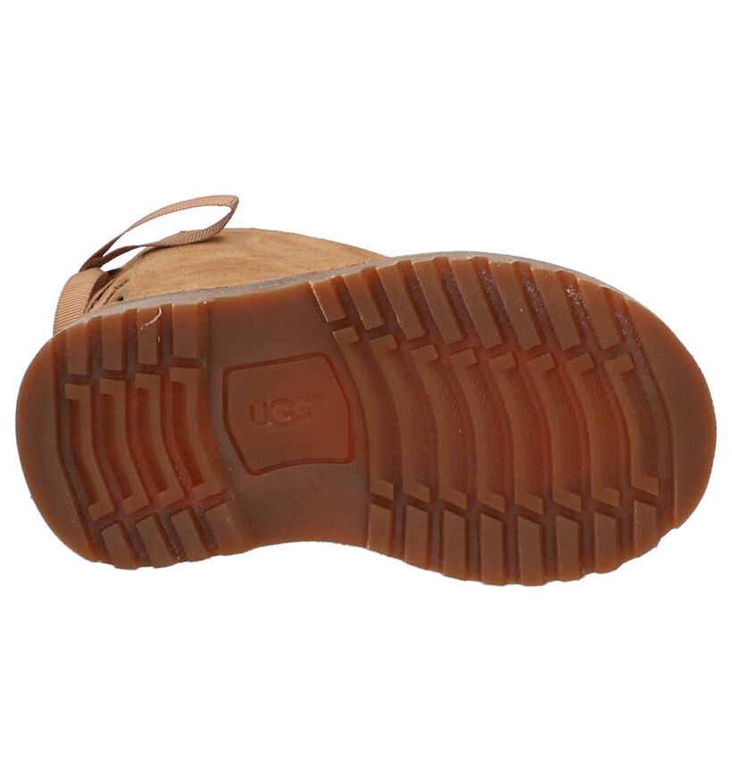 UGG Cognac Korte Laarzen in daim (254116)