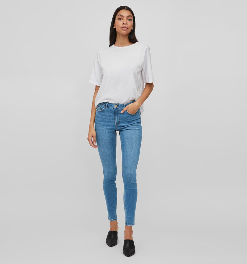Vila Sarah Blauwe Skinny jeans L32 voor dames (333740)