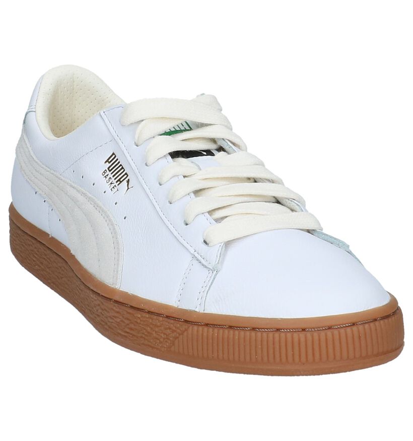 Puma Basket Classic G Sneakers Wit in leer (209932)