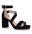 Signatur Zwarte Sandalen in kunstleer (325535)