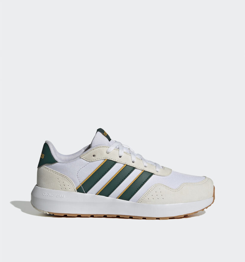 adidas Run 60s J Baskets en Blanc pour filles, garçons (343236)