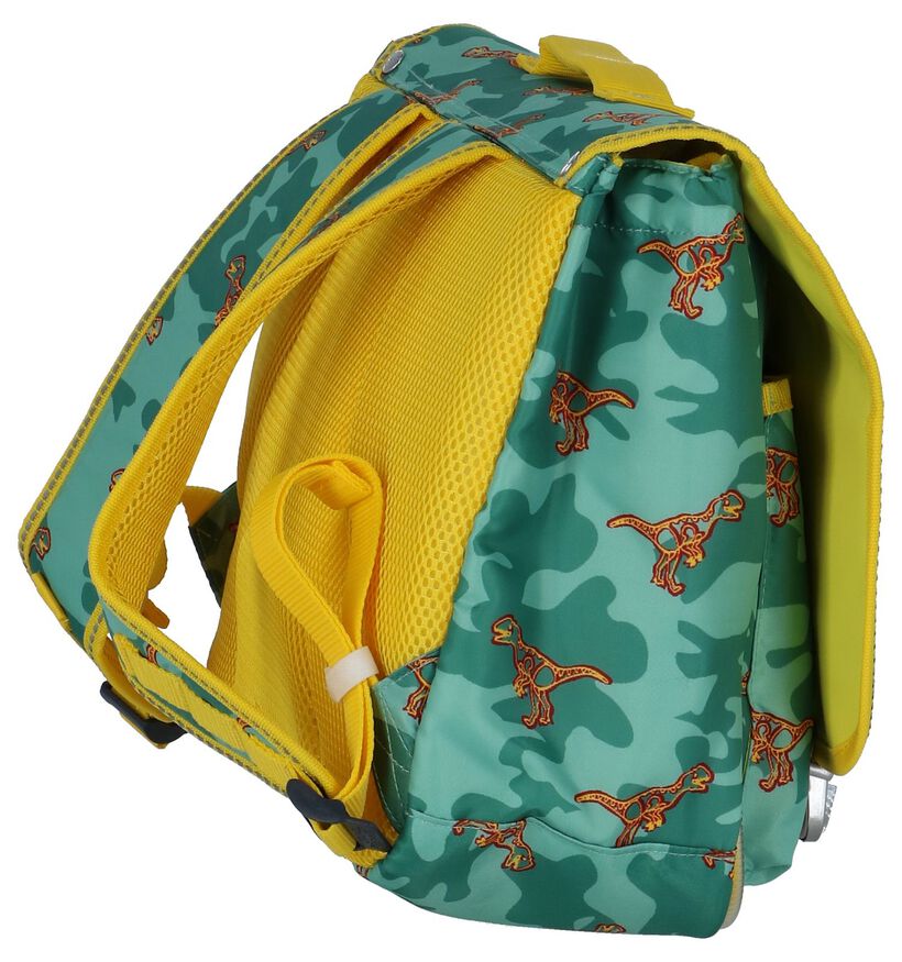 Groene Schoolbag Paris Large JP – inspired by Jeune Premier in stof (220573)
