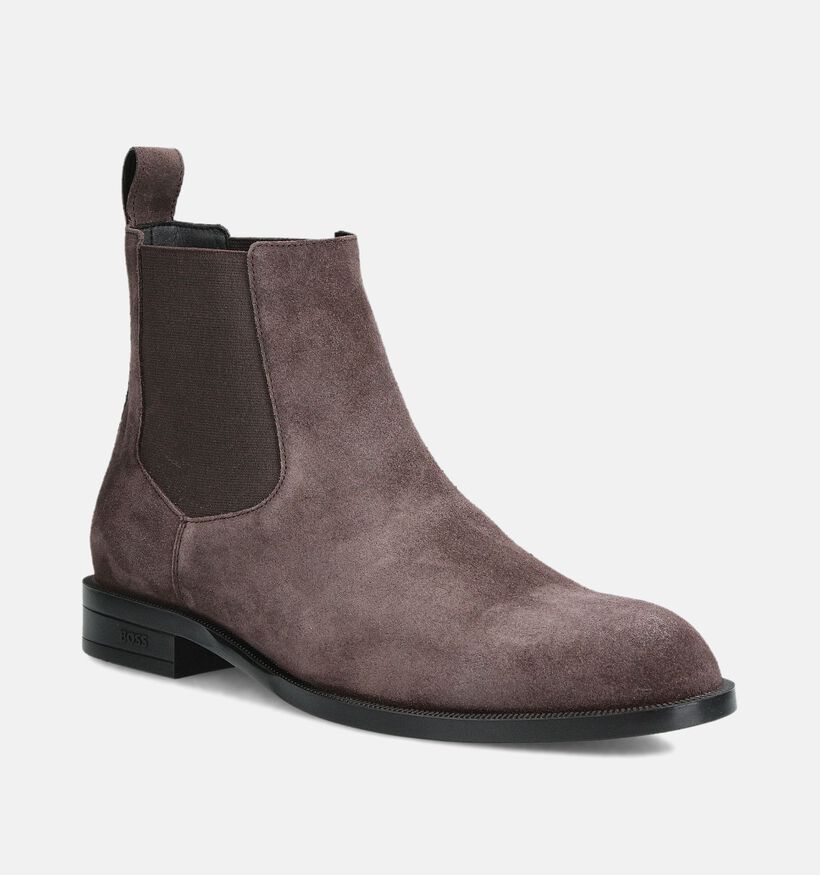 BOSS Tayil Bruine Chelsea Boots voor heren (359084)