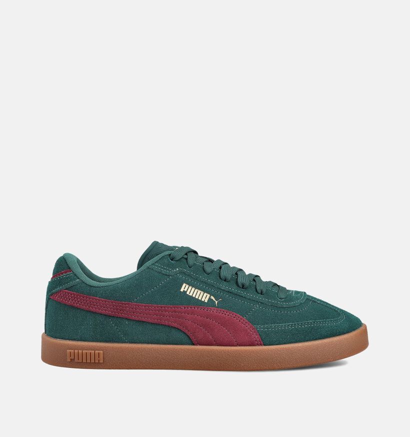 Puma Club II Era Baskets en Vert pour hommes (359106) - pour semelles orthopédiques
