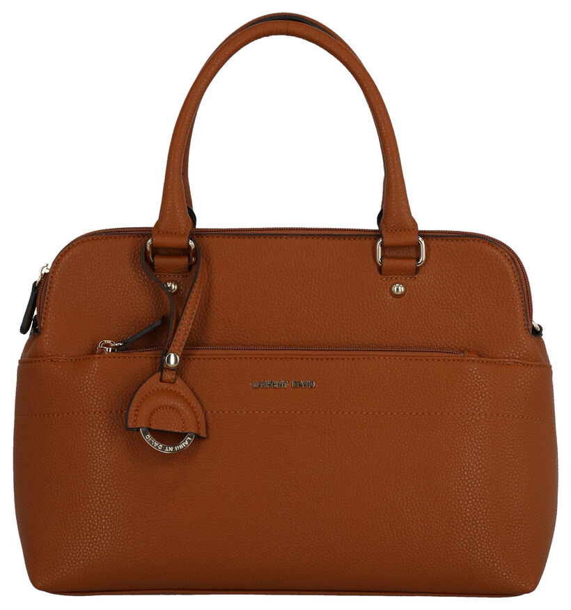 Laurent David Laura Cognac Handtas in kunstleer (272023)