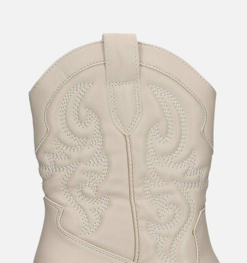 Posh by Poelman Ecru Cowboylaarzen voor dames (331356)