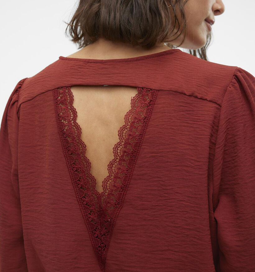 Vero Moda Mabeka Oranje Blouse voor dames (344078)