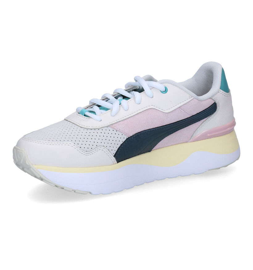 Puma Voyage Premium Baskets en Blanc pour femmes (301380) - pour semelles orthopédiques