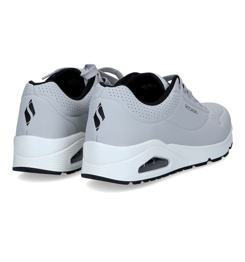 Skechers Uno Stand On Air Zwarte Sneakers voor heren (350318) - geschikt voor steunzolen