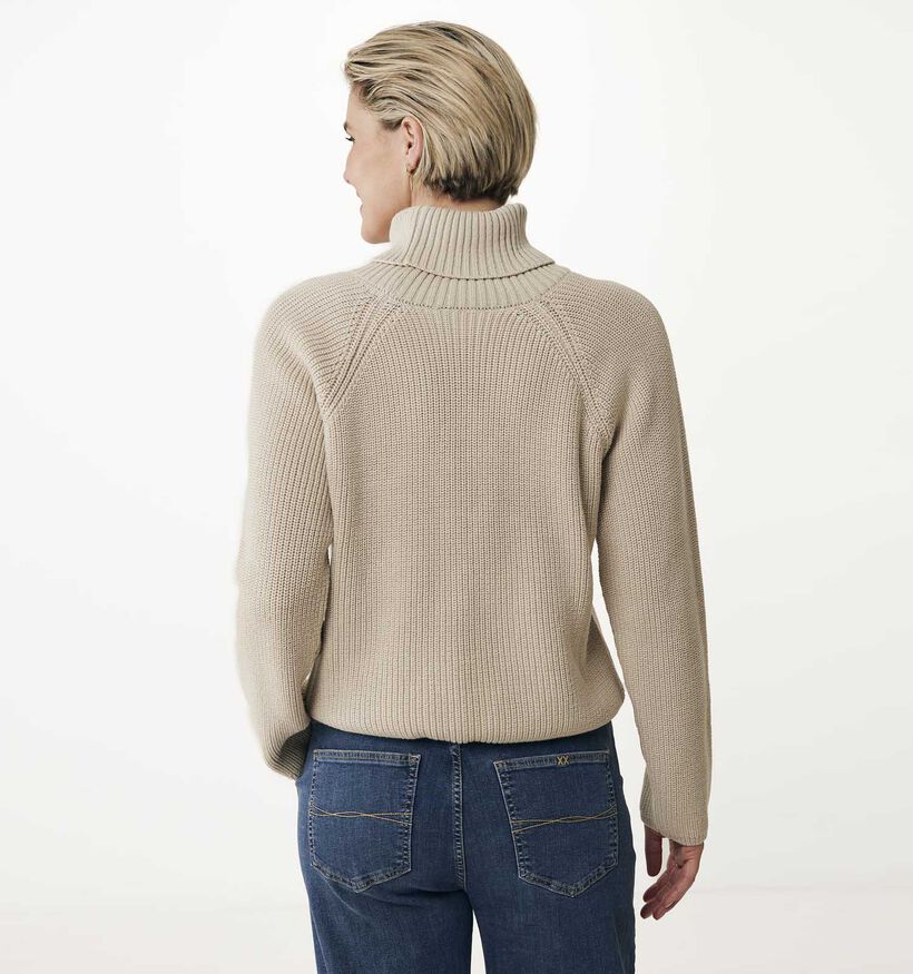 Mexx Beige Trui met rolkraag voor dames (348273)