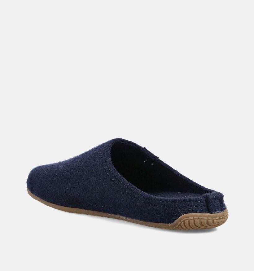 Living Kitzbühel Donkerblauwe Pantoffels voor dames (364880) - geschikt voor steunzolen