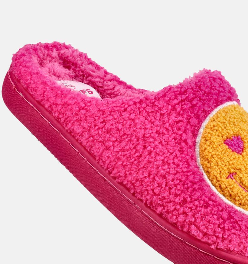 Torfs Home Fuchsia Smiley Pantoffels voor meisjes (349409)