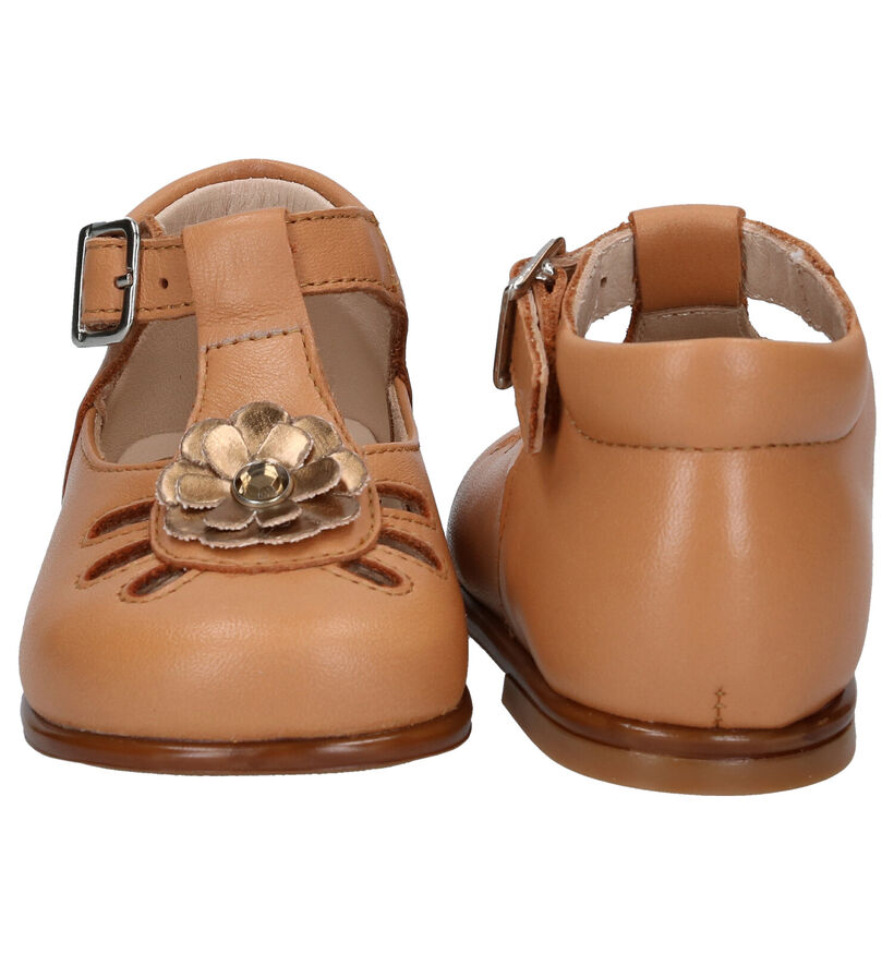 Beberlis Chaussures pour bébé  en Cognac en cuir (287451)