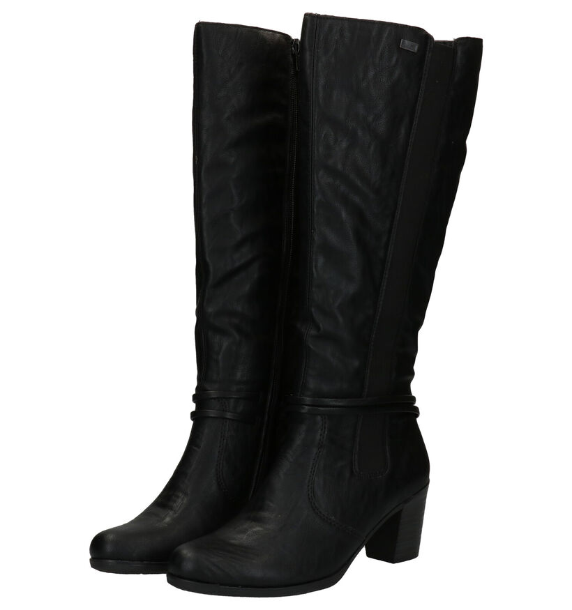 Rieker Bottes hautes en Noir en simili cuir (282710)