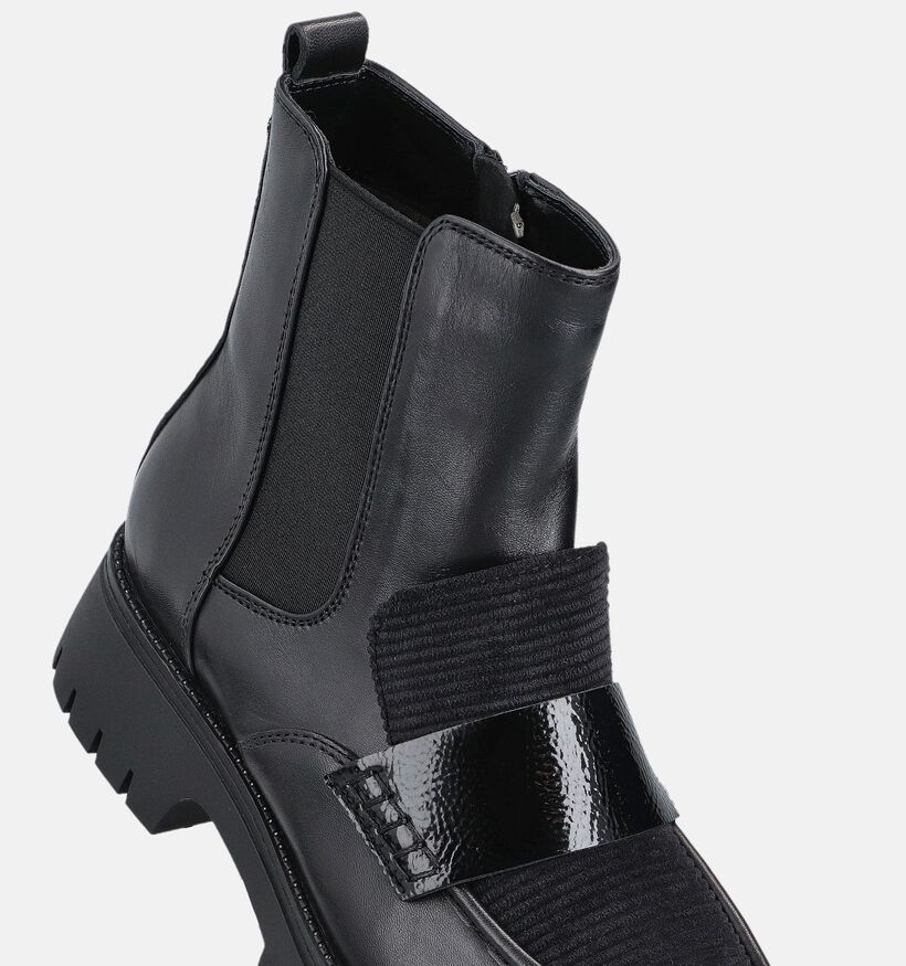 Regarde le Ciel Bottines Chelsea en Noir pour femmes (365552)