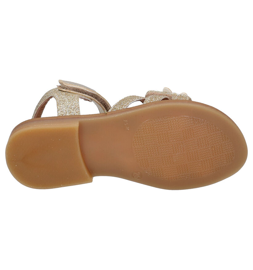 Lunella Sandales en Or en cuir (266652)