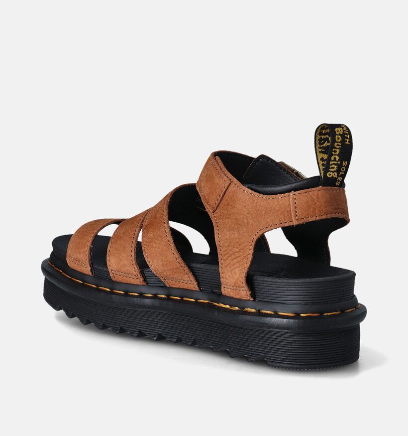 Dr. Martens Blaire Sandal Sandales à plateforme en Brun pour femmes (351479)