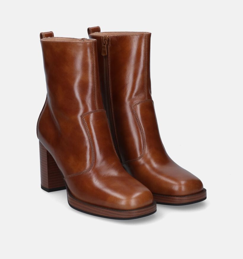 NeroGiardini Bottines à talons en Cognac pour femmes (316043)