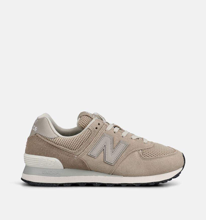 New Balance W574 Beige Sneakers voor dames (366103) - geschikt voor steunzolen