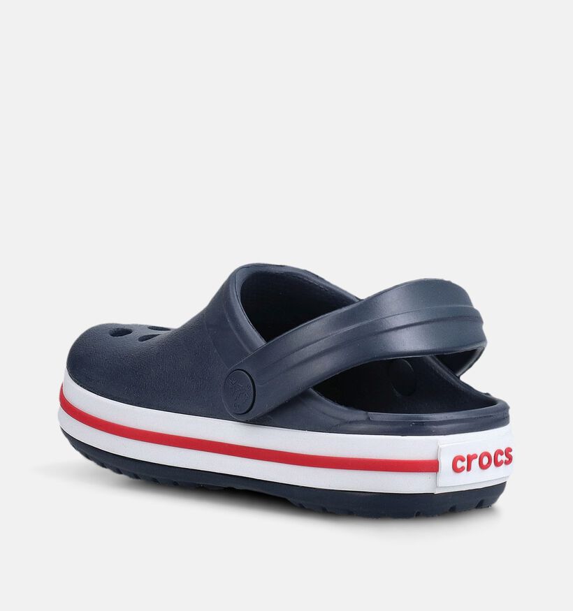 Crocs Crocband Claquettes en Bleu fonc&eacute; pour filles, gar&ccedil;ons (371010)
