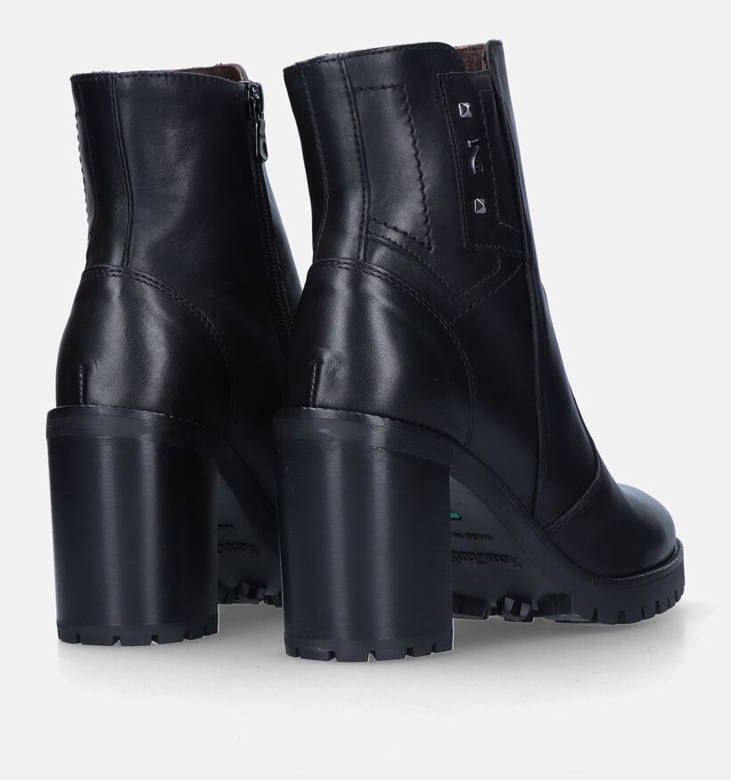 NeroGiardini Bottines avec talon carré en Noir pour femmes (330733)