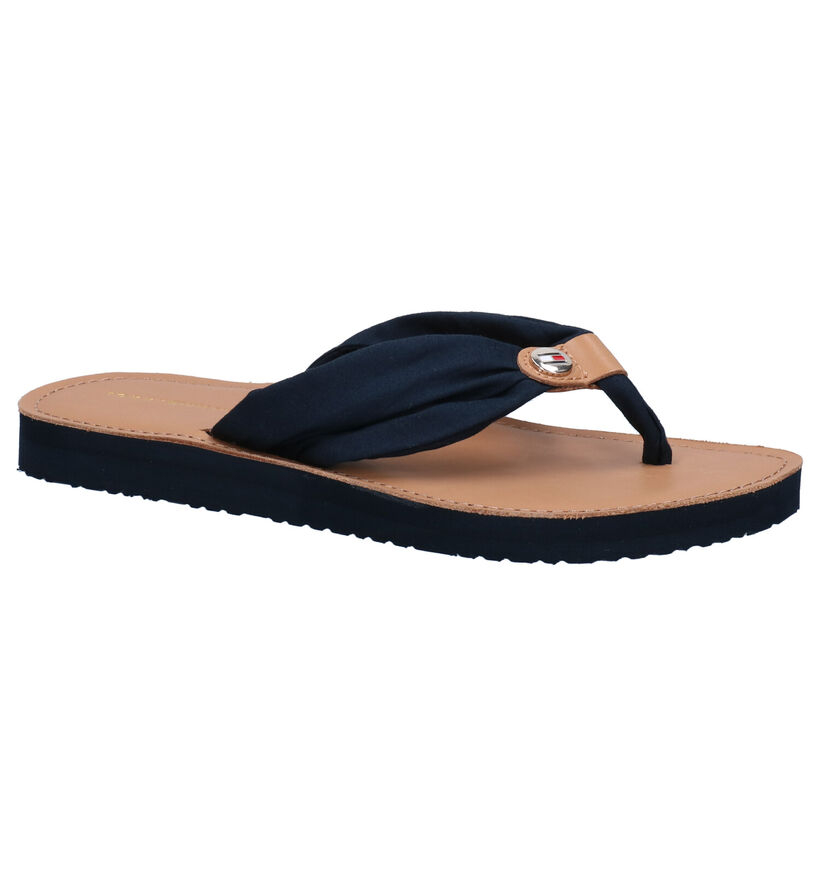 Tommy Hilfiger Blauwe Teenslippers voor dames (303958)