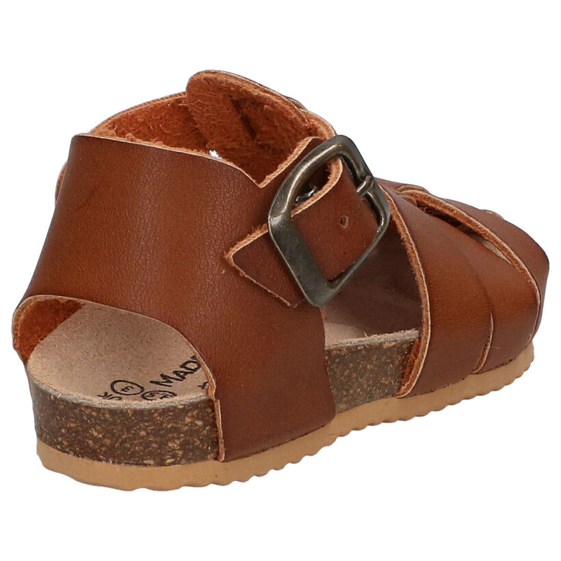 Made in Spain Cognac Sandalen in kunstleer (287596)