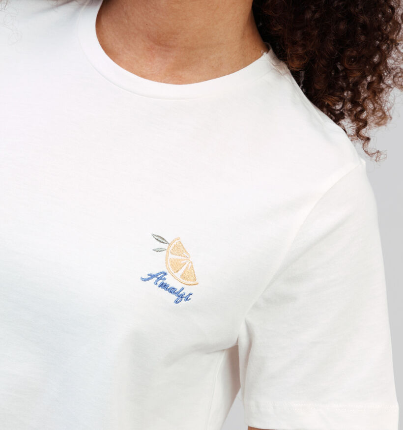 Vila Virana Witte T-shirt voor dames (361407)
