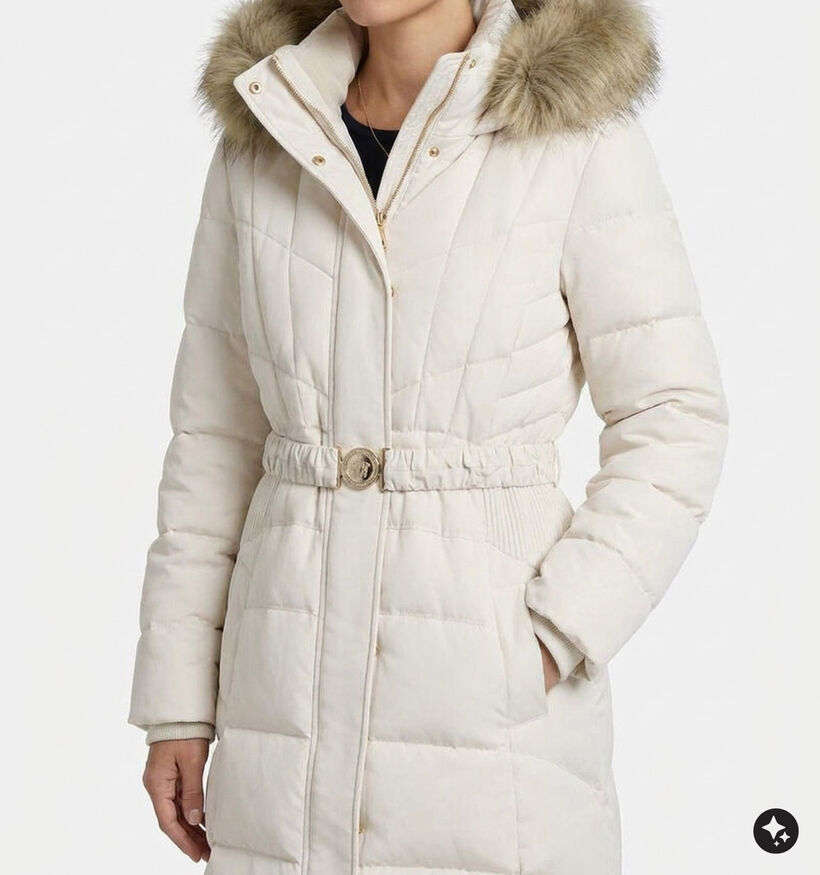 Guess Manteau Long en Beige pour femmes (381037)