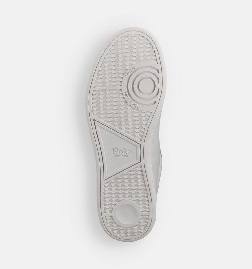 Polo Ralph Lauren HRT Court II Chaussures à lacets en Blanc pour hommes (360755)