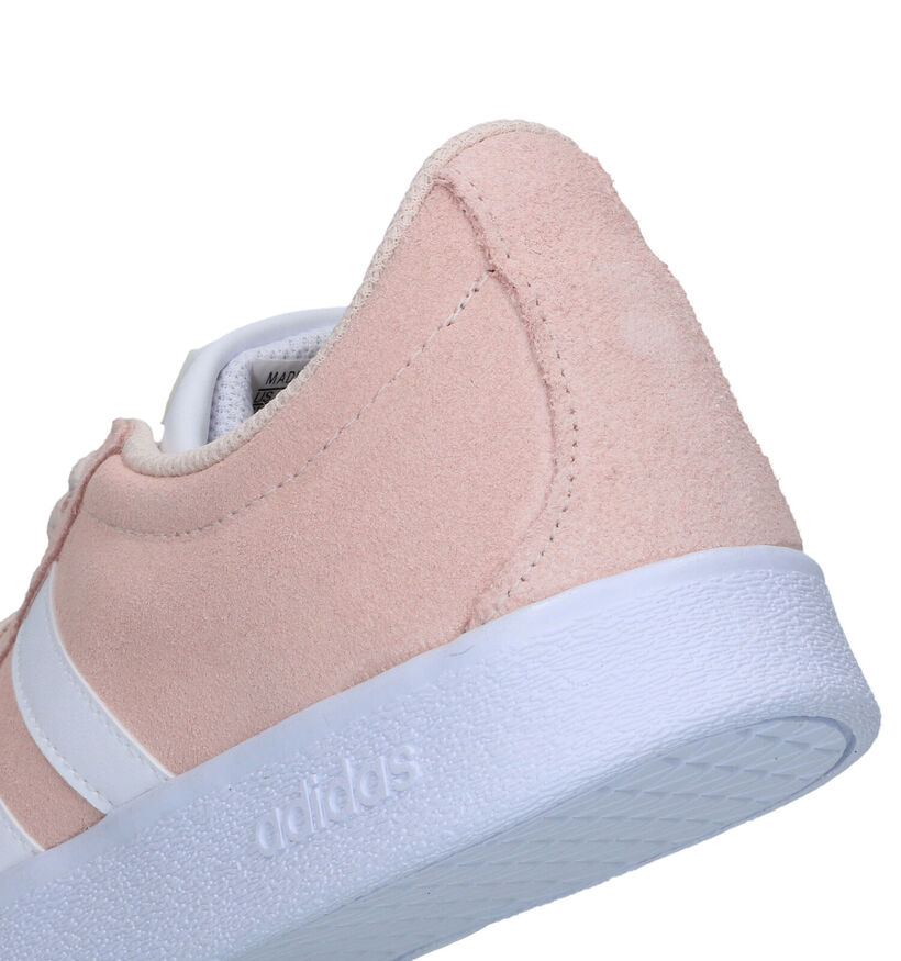 adidas Vl Court 2.0 Baskets en Rose pour femmes (318833)