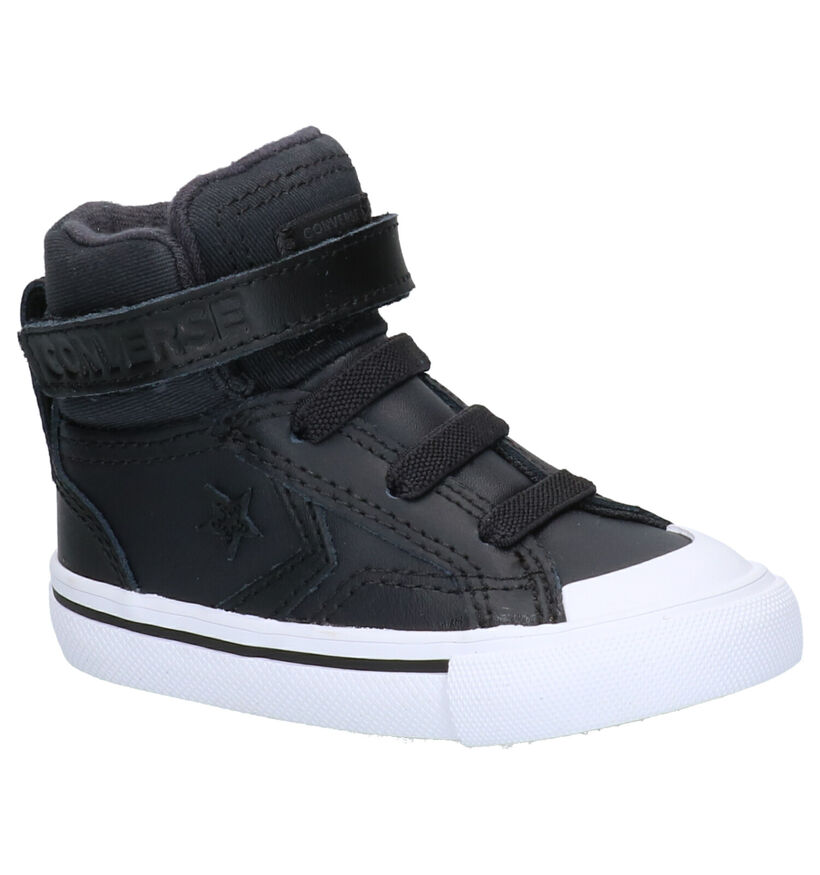 Converse Pro Blaze Zwarte Sneakers in leer (252992)