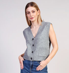 JDY Super Life Gilet en Gris pour femmes (359928)