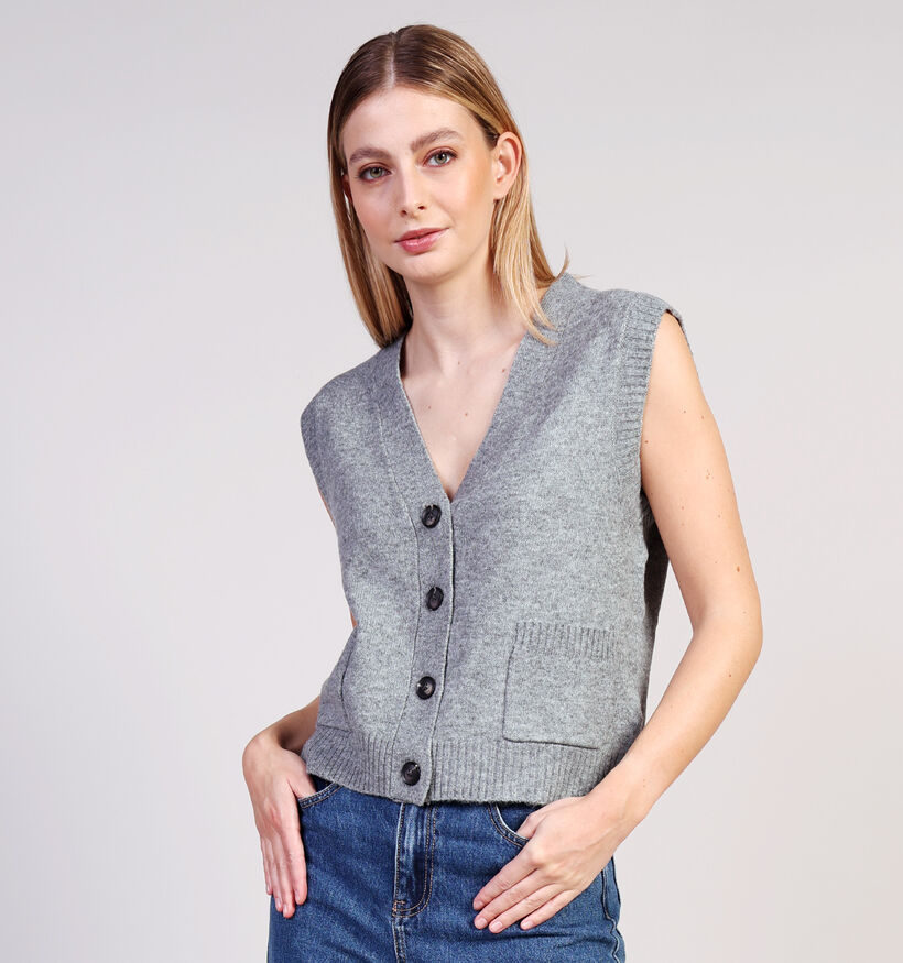 JDY Super Life Grijze Gillet voor dames (359928)