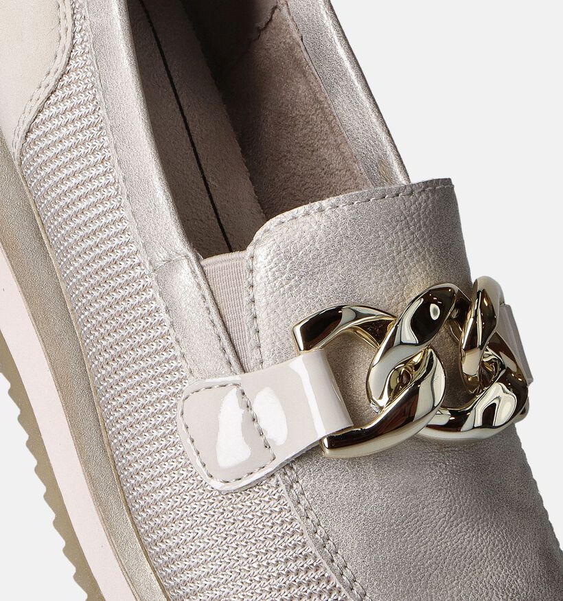 Jana Chaussures à enfiler en Or pour femmes (351637)