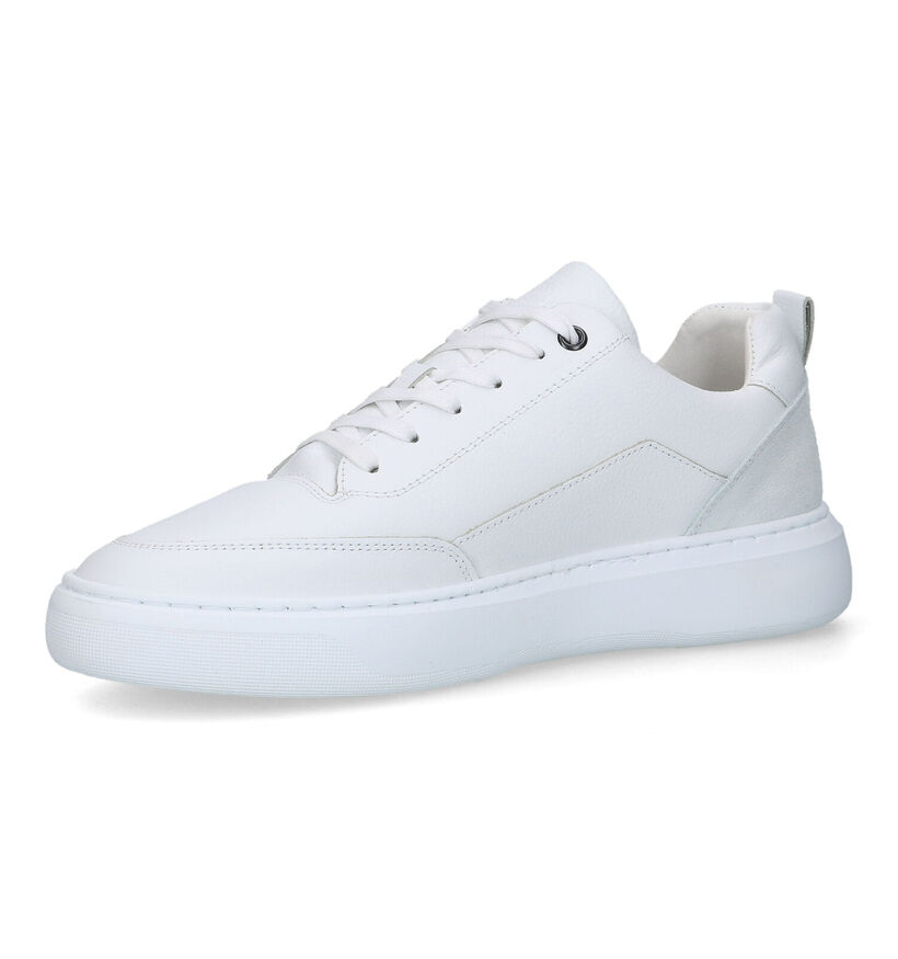 Cycleur de Luxe Roubaix Chaussures à lacets en Blanc pour hommes (340780) - pour semelles orthopédiques