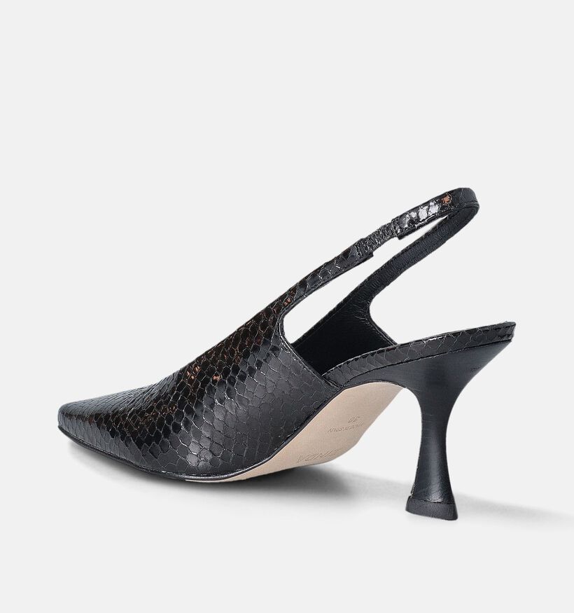 Zinda Escarpins Slingback en Noir pour femmes (357665)