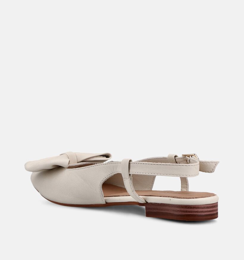 Laurent David Ballerines en Blanc pour femmes (373775)