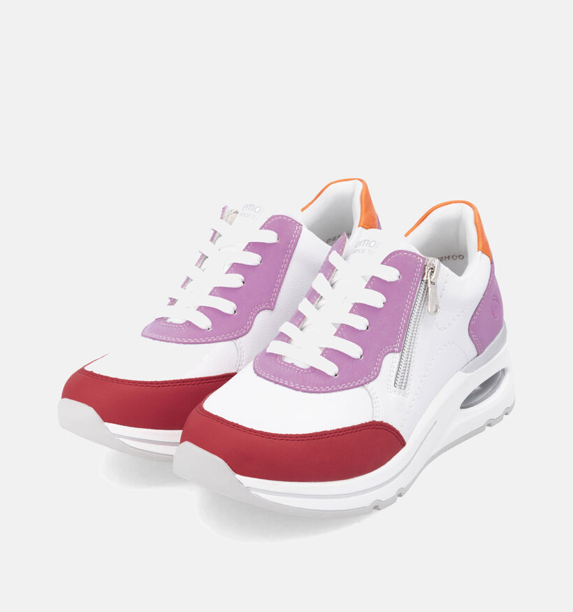 Remonte Baskets casual en Blanc pour femmes (354860) - pour semelles orthopédiques